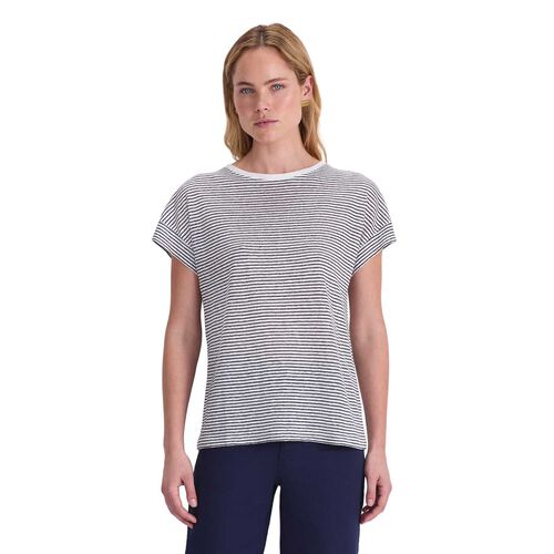 Sportscraft Tonia Crew Neck Linen Tee